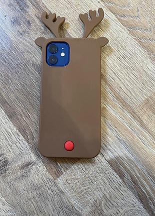Чохол apple iphone 12 олень 2