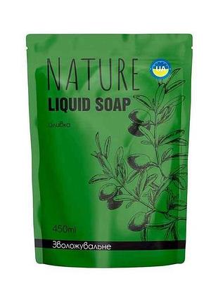 Мыло жидкое 450мл дой-пак оливка тм bioton