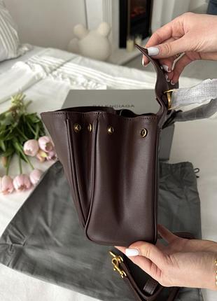 Сумка rodeo chocolate gold шоколадна 7