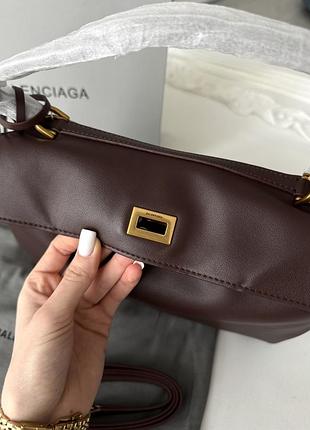Сумка rodeo chocolate gold шоколадна 8