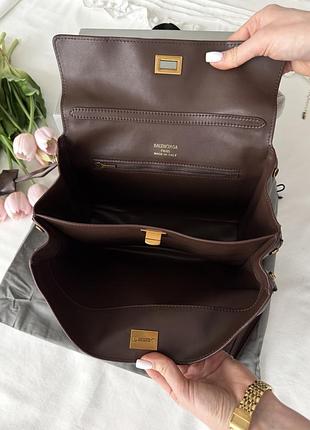 Сумка rodeo chocolate gold шоколадна 9