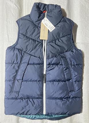 Жилетка чоловіча tom tailor denim heavy puffer vest синя
