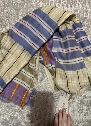 Шарф back  sondergaard шовк і шерсть silk