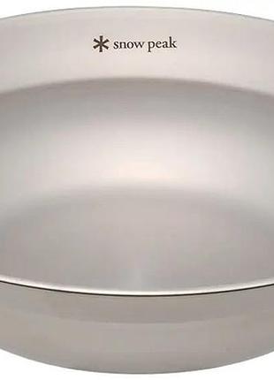 Миска snow peak tw-031k renewed tableware bowl l 18cm