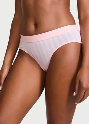 Хлопковые трусики hiphugger с логотипом. victoria’s secret. оригинал 🇺🇸