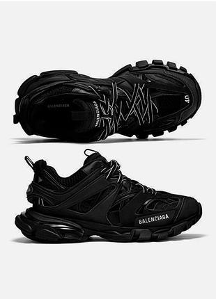 Кросівки чоловічі balenciaga track 3.0 triple black