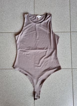 Жіноче боді h&m, коричневе, розмір s