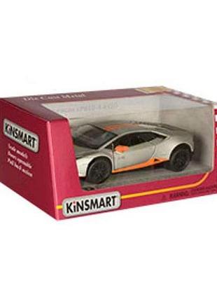 Машинка kt5401w 13см серый металл инерц-я тм kinsmart