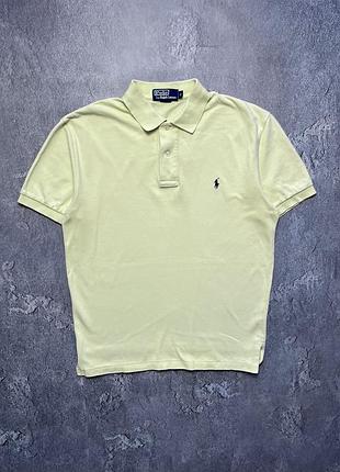 90x vintage винтажная футболка поло polo ralph lauren поло ральф лаурен big pony size xl размер хл