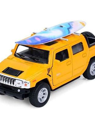 Машинка kt 5097 ws 12,5см желтый металл инерц-я 1:40 тм kinsmart