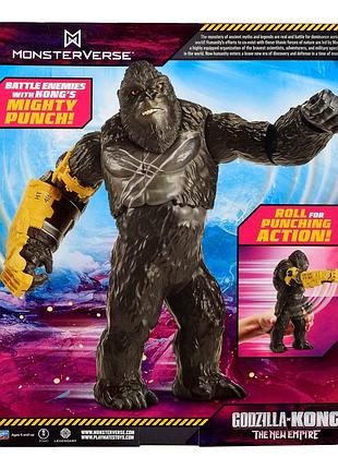 Фигурка godzilla vs. kong – конг гигант готов к бою