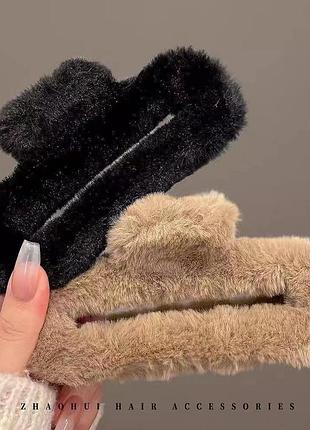 Шпильки zhaohui hair accessories крабики м'якенькі