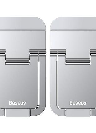 Подставка для ноутбука baseus slim laptop kickstand （2pcs）silver