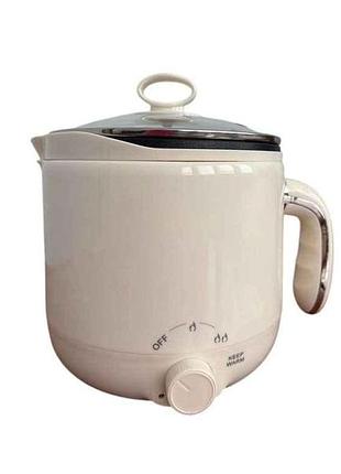Електрокаструля aropare electric pot 1.8l з підігрівом арт.133 тм amazon