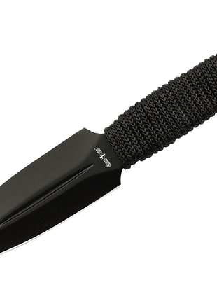 Ніж метальний grand way 6807 b (black oxide, чохол cordura)