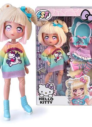 Игровой набор 4sf manga dolls серии hello kitty – стильная конфета-единорог