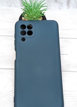 Уценка !!! чехол silicone case для samsung galaxy a22 / m22 / m32 бампер с микрофиброй уценка !!!