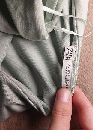 Боді zara м'ятного кольору 7