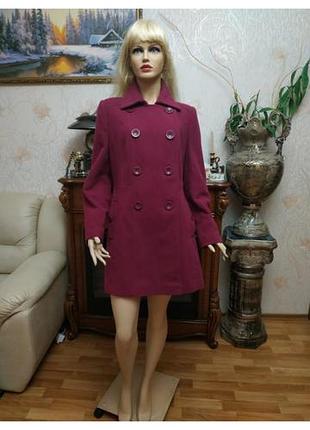Шикарне вовняне пальто woolmark bhs 2
