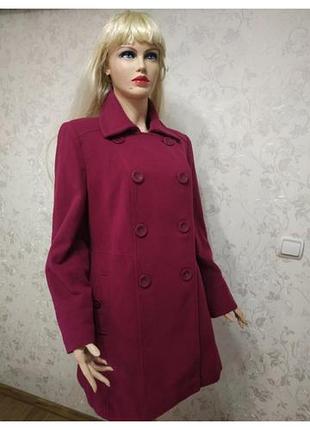 Шикарне вовняне пальто woolmark bhs 5