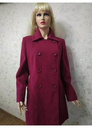 Шикарне вовняне пальто woolmark bhs 7