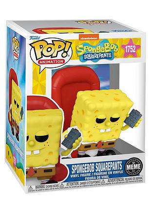 Ігрова фігурка funko pop! серії губка боб - мем (ight imma head out)