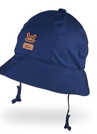 Панама для хлопчика tutu арт. 3-005467 (44-46, 48-50) uv+30 48-50 див., синій