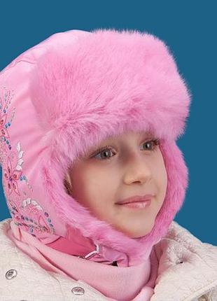 Шапка для дівчинки tutu арт.3-000860 (50-52, 54-56)