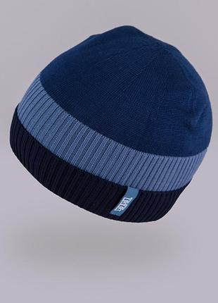 Демісезонна шапка для хлопчика tutu арт. 3-002504(48-52)