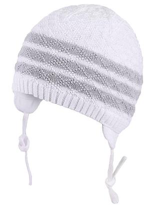 Демисезонная шапка для мальчика tutu арт. 3-004628 (36-40, 40-44)