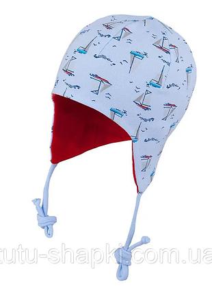 Шапка для мальчика tutu арт. 3-003970 (40-44) голубой
