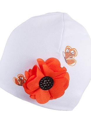 Шапка трикотажна для дівчинки tutu арт. 3-002598(48-52)