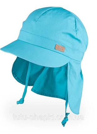 Панама бандана для мальчика tutu 3-005492 (42-44, 46-48, 50-52) uv+30 46-48, бирюзовый