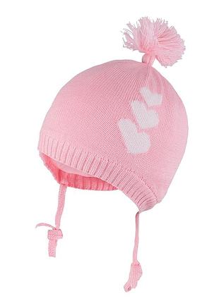 Зимова шапочка для дівчинки tutu арт. 3-005131(36-40, 40-44) 40-44 см, рожевий