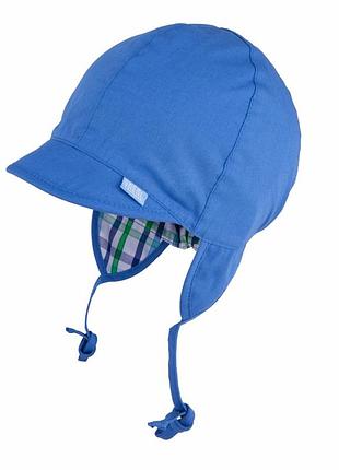 Шапка для мальчика двухсторонняя tutu арт. 3-003631(50-52) uv+50