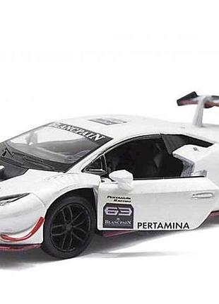 Машинка kt5389w 12см білий метал інер-я 1:38 тм kinsmart