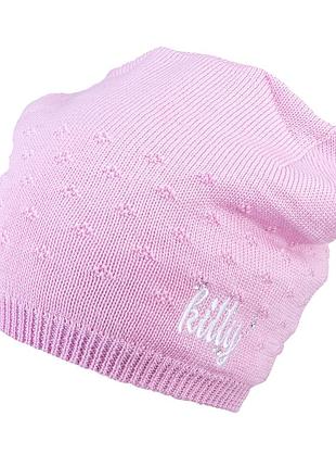 Зимова шапка для дівчинки tutu 3-005142 (50-54)