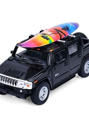 Машинка kt 5097 ws 12,5см чорний метал інерц-я 1:40 тм kinsmart