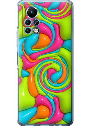 Чехол на infinix note 11 pro y2k jelly dream из силикона fch_0158727