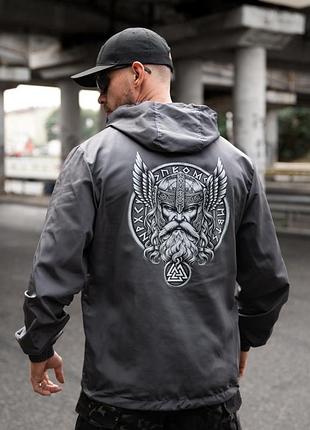 Вітровка в стилі мілітарі born of war odin grey вт5637