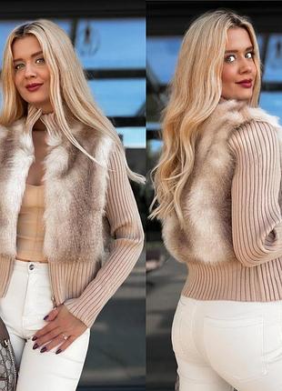 Эффектный кардиган-жилетка от lamiar (италия) в стиле y2k / bratz, новый, р.s/l.