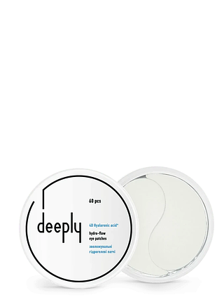 Гідрогелеві патчі під очі deeply hydro-flow eye patches 60 шт. 99 мл