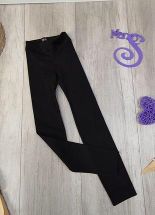 Лосіни для дівчинки calzedonia чорні розмір 152 (12 років)