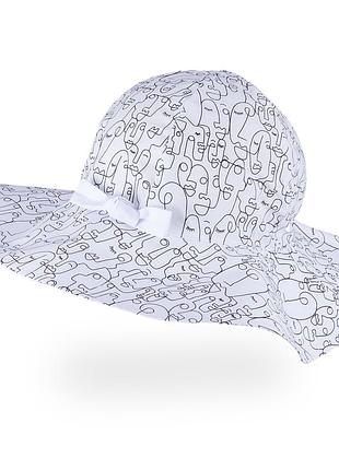 Панамка детская для девочки tutu арт. 3-005433 (52-54) uv+30 52-54 см., белый