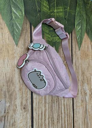 Бананка для дівчаток сумка pusheen 3