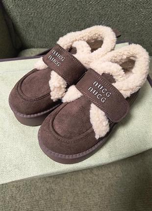 Черевики жіночі ugg коричневі