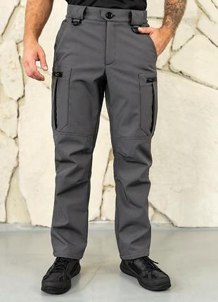 Штани urban softshell gray