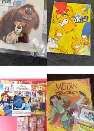 Альбом panini+повний сет наліпок для заповнення