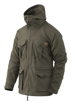 Куртка helikon-tex sas smock - duracanvas - taiga green, размер m