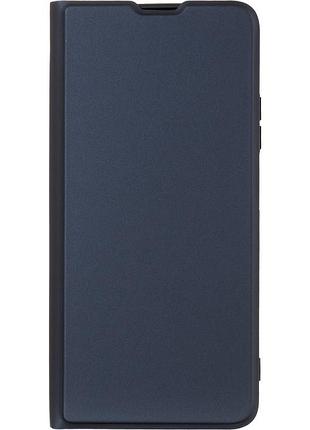 Чехол fiji shell для samsung galaxy a07s (a077) книжка с магнитом и защитой камеры blue